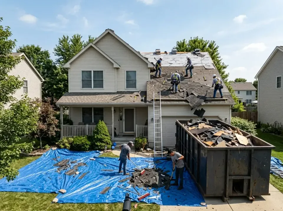 roof-replacement-debris-remova-004 — frequently asked questions, Cheapest Dumpster Rentals in Hanover Park, IL